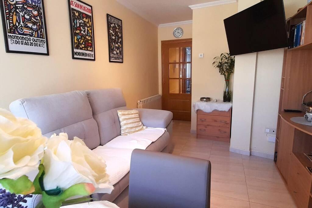 Appartement Apartamento Playa Foz Extérieur photo